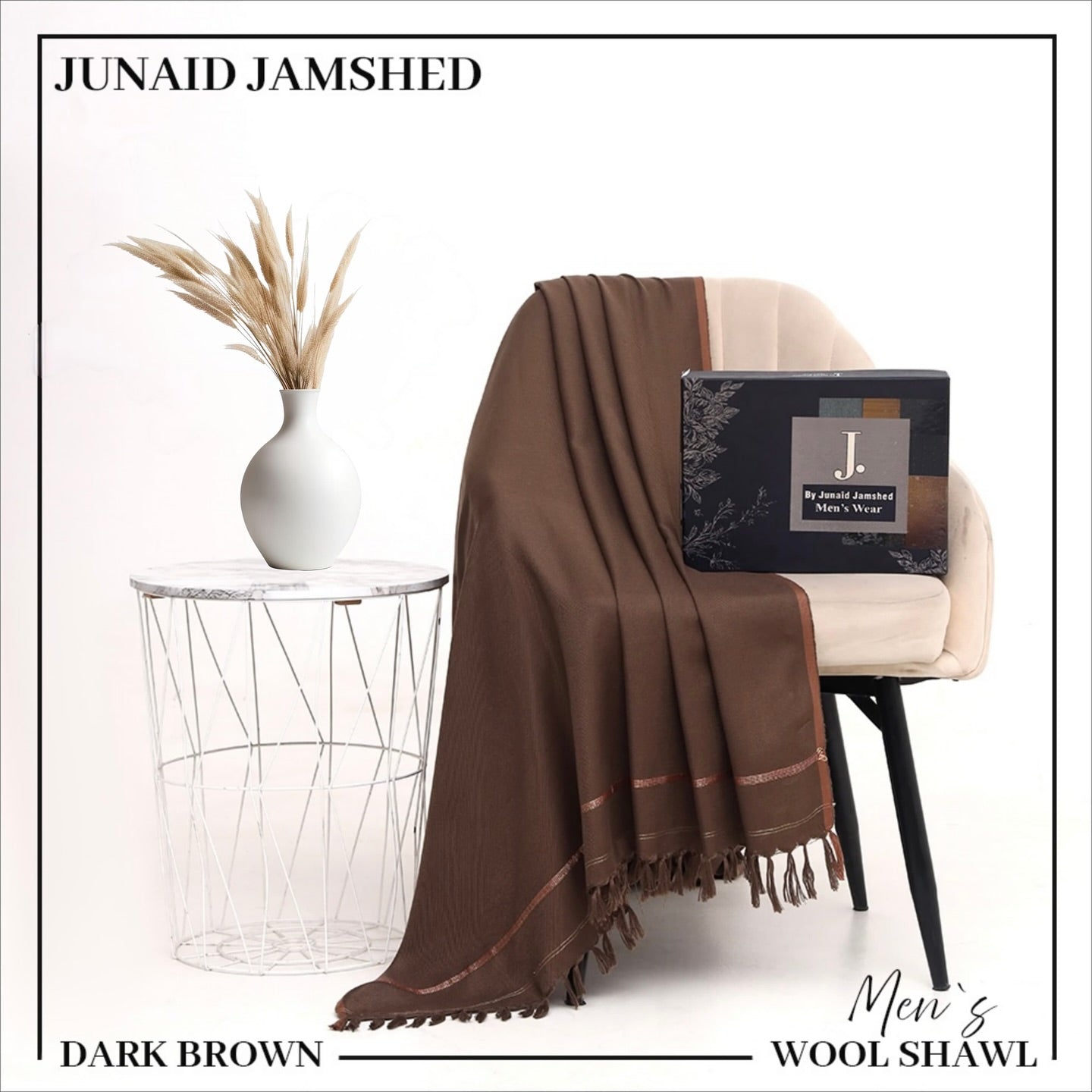 J. Premium Winter Shawl for Men JWS 09