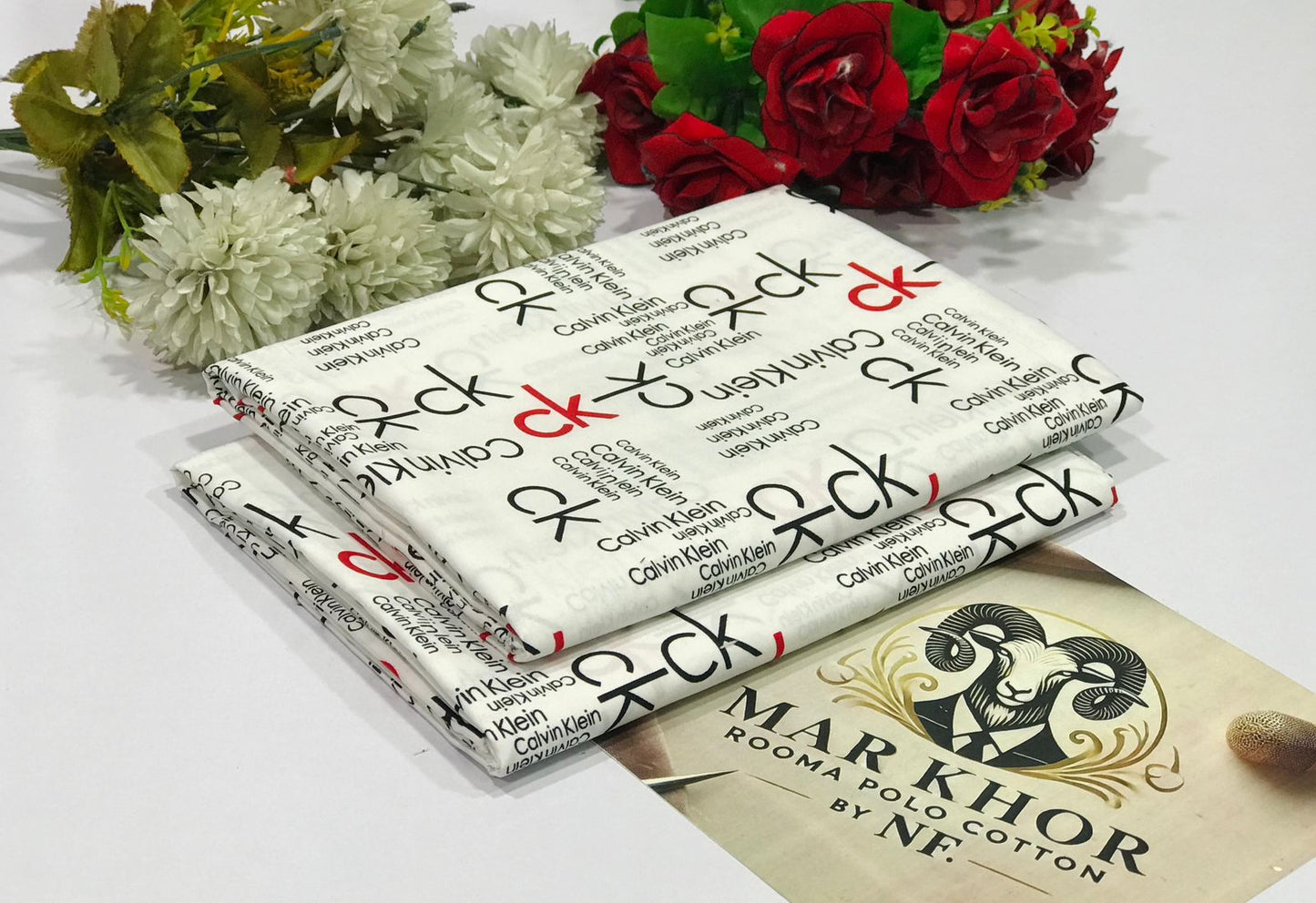 Ladies 2-Piece – Micro Polo Cotton with Floral Print