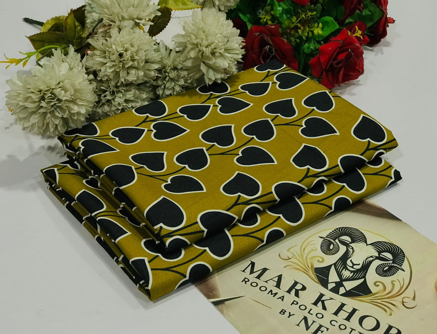 Ladies 2-Piece – Micro Polo Cotton with Floral Print