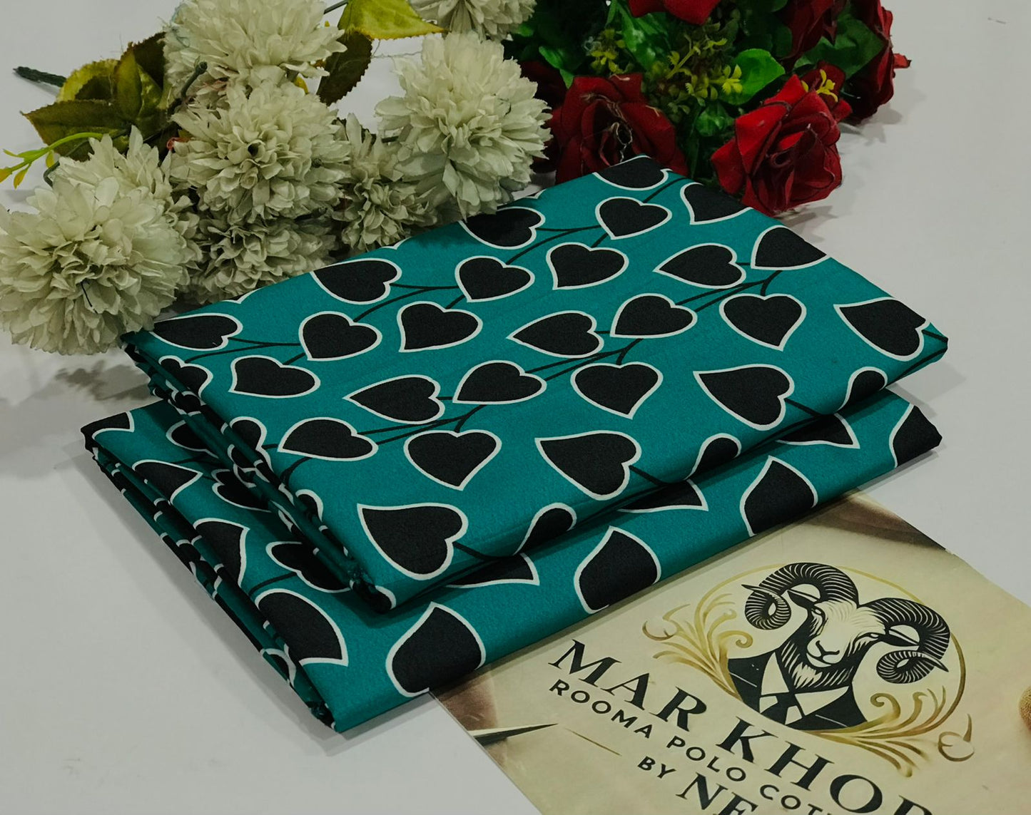 Ladies 2-Piece – Micro Polo Cotton with Floral Print