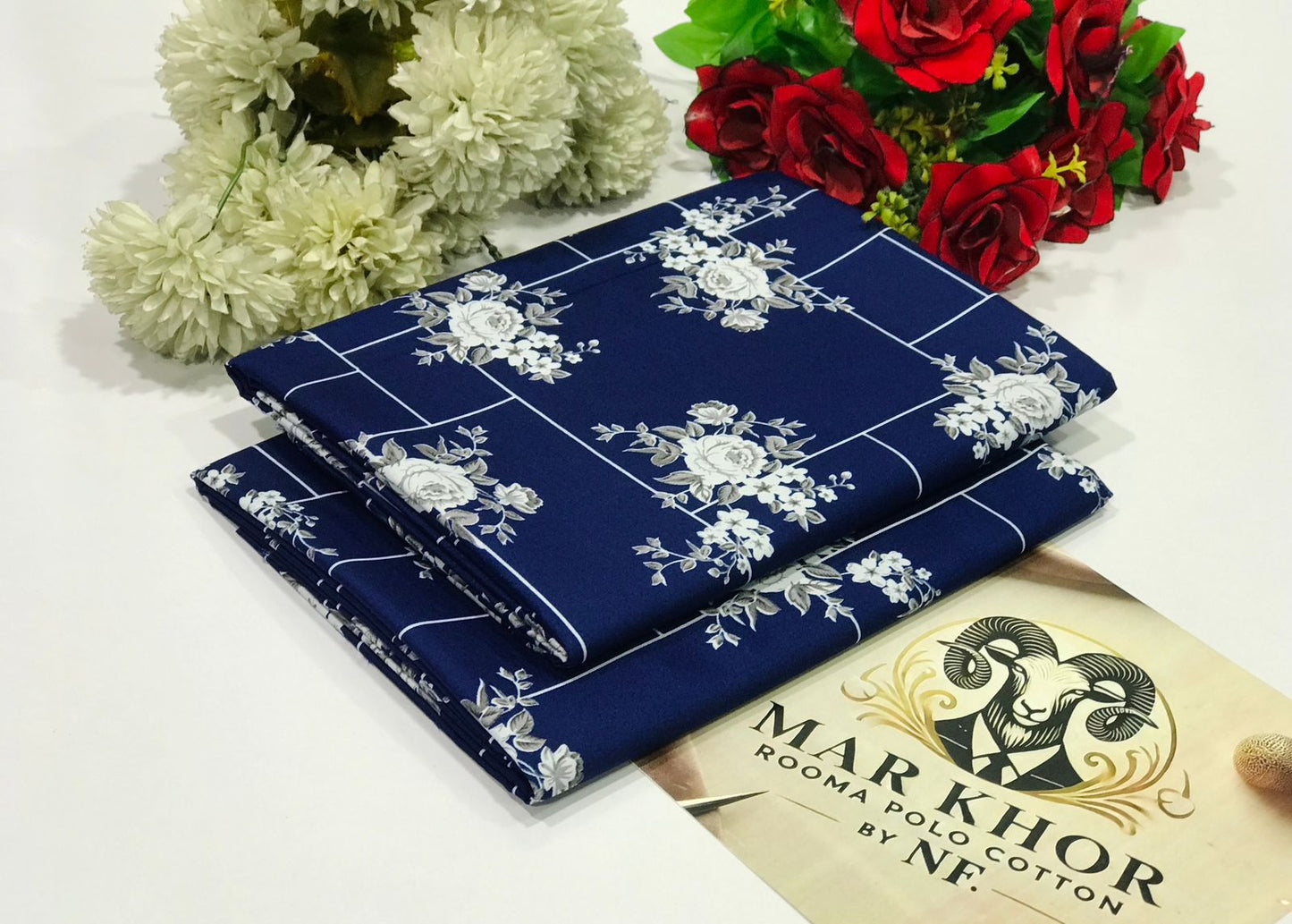 Ladies 2-Piece – Micro Polo Cotton with Floral Print